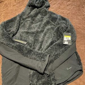 Black standard fit Nike hoodie